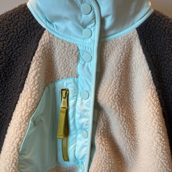 Free People Movement Hit The Slopes Colorblock Fleece Pullover - Picture 2 of 4